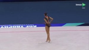 выступление Софии Ильтеряковой на кубке мира 2026 с булавами