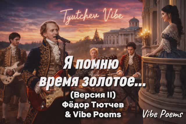 Я помню время золотое… (Версия II) Фёдор Тютчев & Vibe Poems