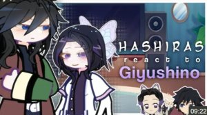 Hashiras React To Giyushino, My Au, Fannon, Demon Slayer, Kny