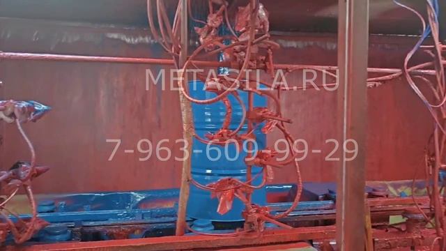 Линия окрашивания и сушки бочек, модель Z6L