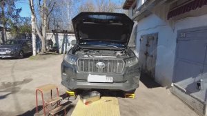 Toyota Land Cruiser Prado IV 4.0 V6 1GR-FE Полная аппаратная замена масла в АКПП A750F с ArmActiv