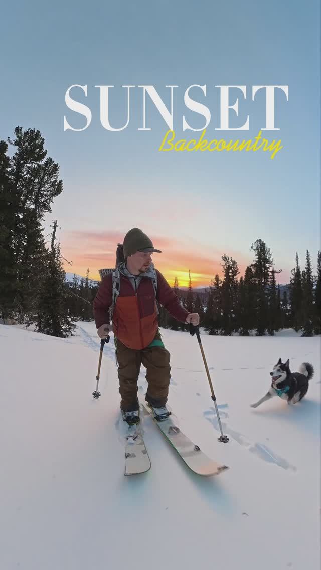 Провожаю закат в горах 🌄