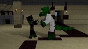 Minecraft Kombat - Reptile vs Lizard
