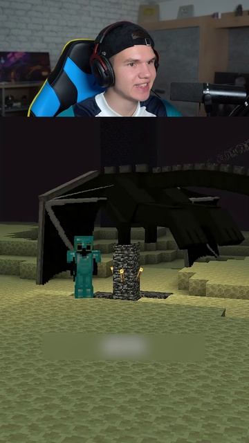 Разрушение Мифов: Постройка Война Дракона!🤯 #shorts #шортс #minecraft #майнкрафт #майн