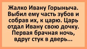 Первая брачная ночь, стук в дверь... Анекдоты смешные до слез!