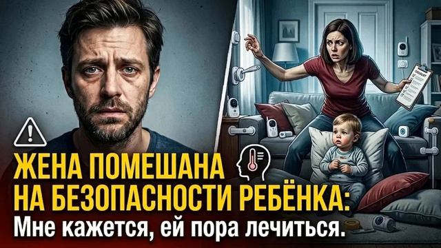 Истории из Жизни - Жена помешана на безопасности ребёнка