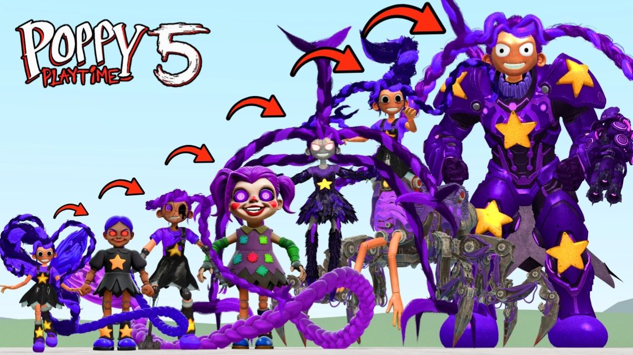 НОВАЯ ЭВОЛЮЦИЯ МЕХА-ТИТАНА ЛИЛИ ЛАВБРЕЙДС POPPY PLAYTIME ГЛАВА 5 В Garry's Mod