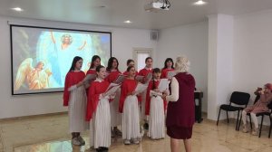 Тропарь Пасхи на Грузинском языке