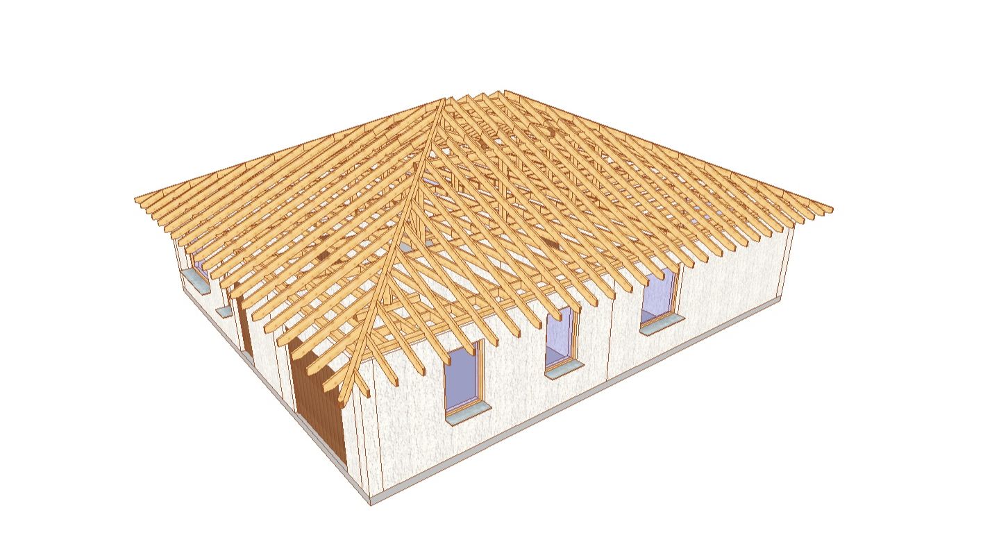 Проектирование скатных крыш!