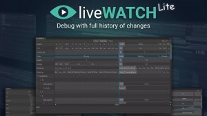 📸 Asset Unity – LiveWatch Lite — отладка с полной историей изменений
