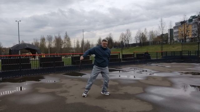 Занятия с палкой Тайцзи Бань в Митинском ландшафтном парке (9)