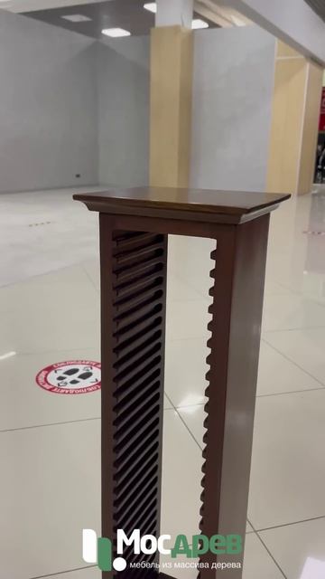 Подставка под CD диски на 30 шт. МИГ697 из красного дерева от фабрики Satin Furniture (Индонезия)