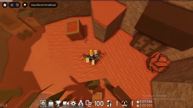 (Roblox FE2CM: Волна карт 6): Испорченные мечты, Потерянная Пустыня