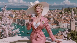 Спокойный винтажный AI-джаз [2 часа в Венеции]