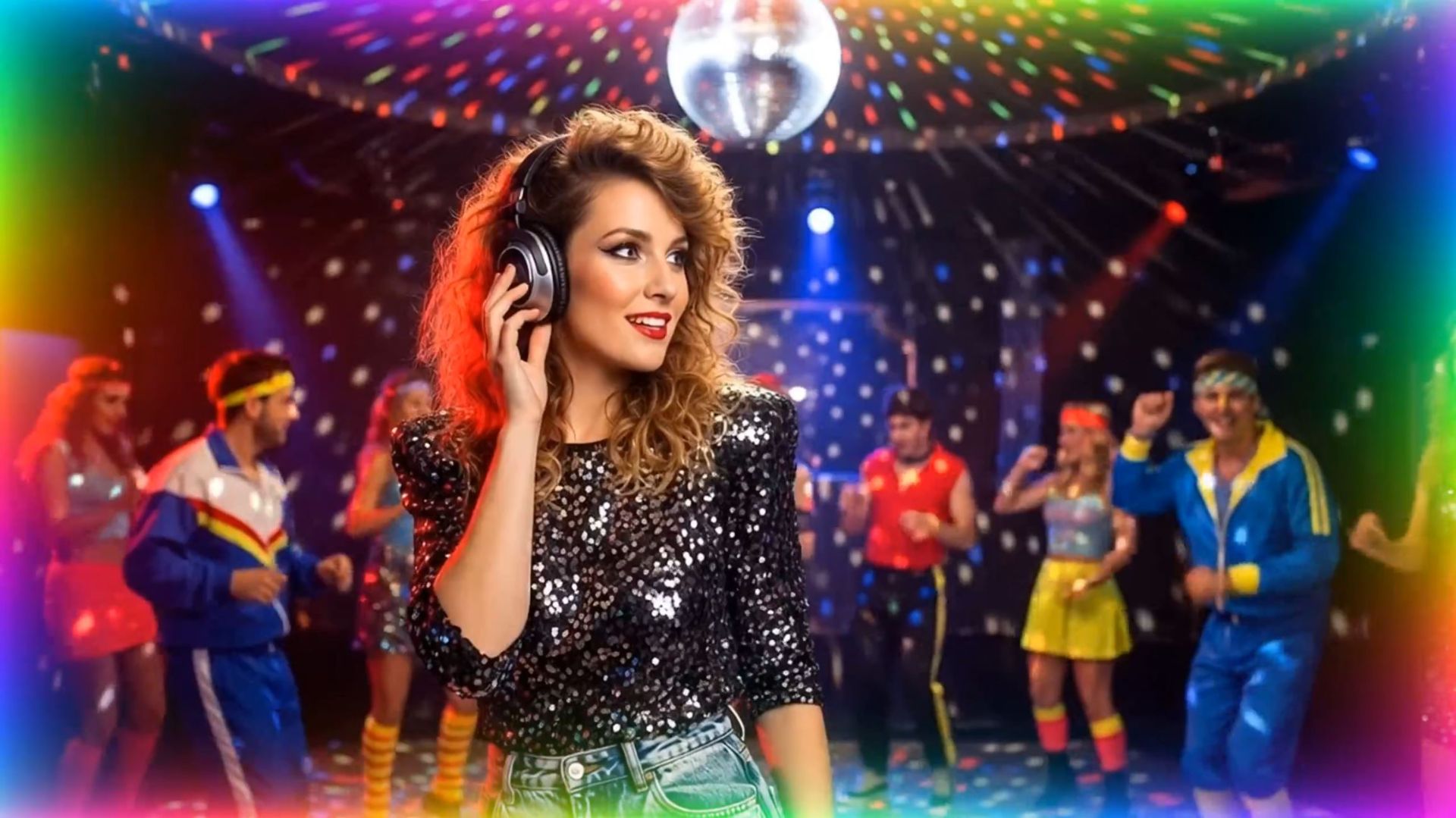 80s Italo Disco Night Mix-Nonstop Synthwave Dance Party (AI)_2K-1440p