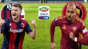 ФУТБОЛ ЧЕМПИОНАТ ИТАЛИИ SERIA А.  БОЛОНЬЯ - РОМА.  ТЕКСТОВАЯ ОНЛАЙН ТРАНСЛЯЦИЯ