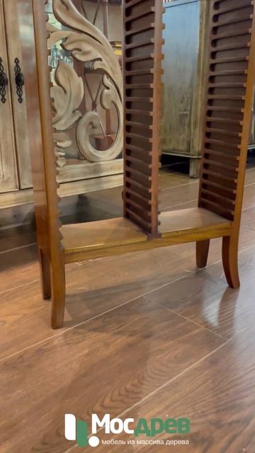 Подставка под CD диски на 60 шт. МИГ695 из красного дерева от фабрики Satin Furniture (Индонезия)