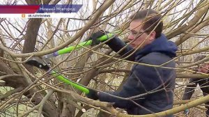 Жители Нижнего Новгорода вышли на субботник для уборки города после зимы