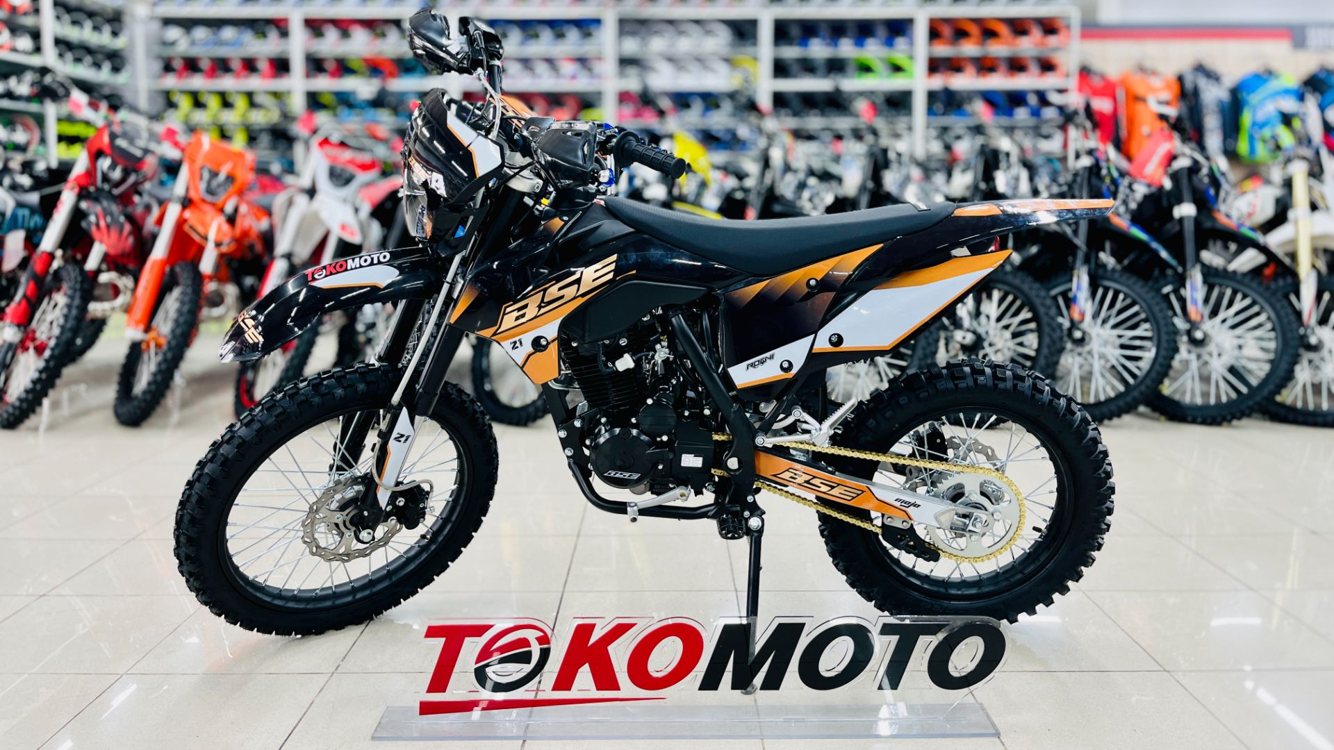 Кроссовый мотоцикл BSE Z1 Elysium Orange