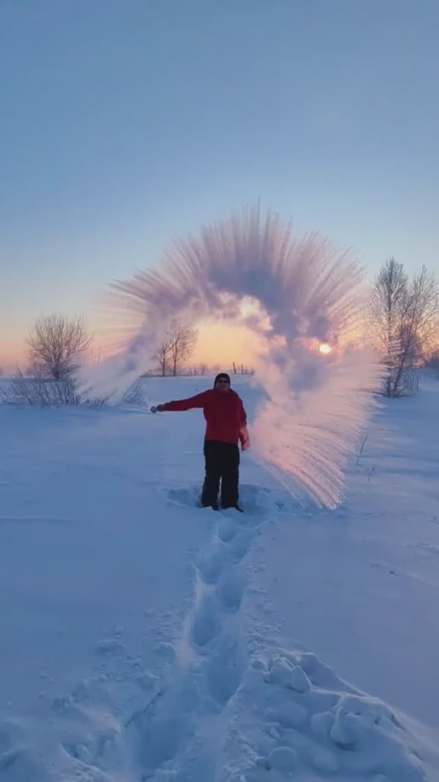 #морозный челлендж