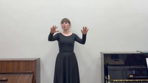 Софья Бахман «Пермский музыкальный колледж», Шуман «Добрая ночь»