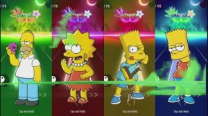 Симпсоны в Coffin Dance! 🍩 Эпичный Tiles Hop: Гомер и Барт под зажигательный EDM