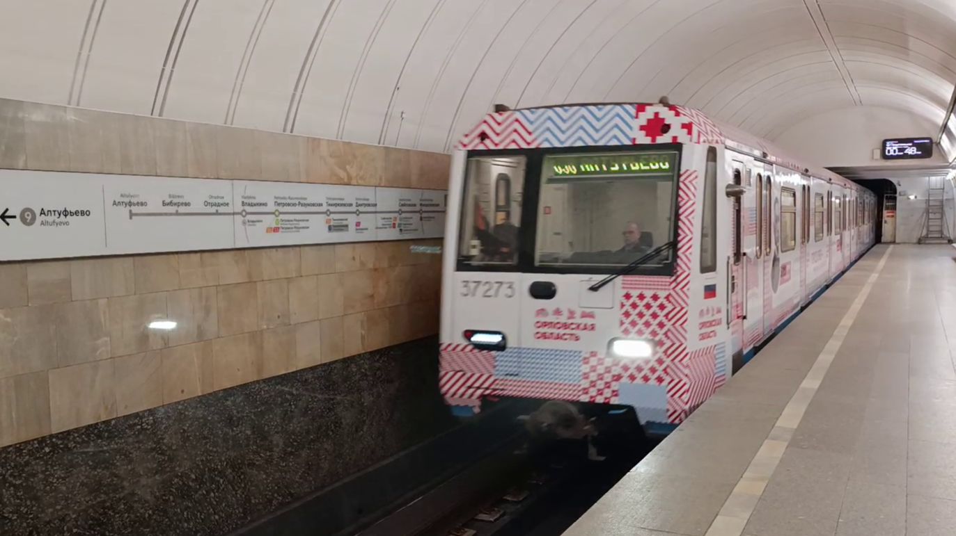 Метро Москвы | Столица России | Подборка станций и поезд метрополитена в Москве