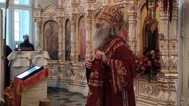 Проповедь митрополита Иоанна в Антипасху в Воскресенском соборе г.Йошкар-Олы