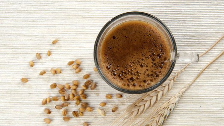 Молочный ячменный кофе