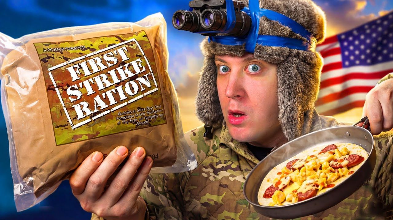 Суточный паёк США группы ДЕЛЬТА! Его ел спецназ ПЕРЕД ШТУРМОМ Венесуэлы