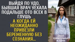 Истории из жизни Выйдя по УДО, бывшая врач уехала ото всех в глушь… А когда ей привезли беременную…