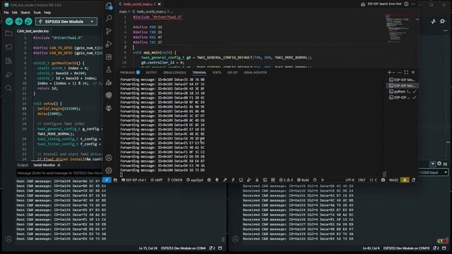 Передача данных по CAN-шине