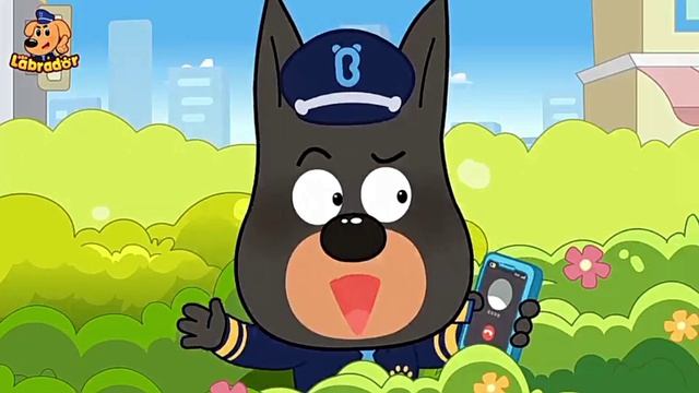 Храбрый шериф Лабрадор — познавательный мультфильм