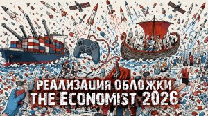 Реализация обложки The Economist 2026