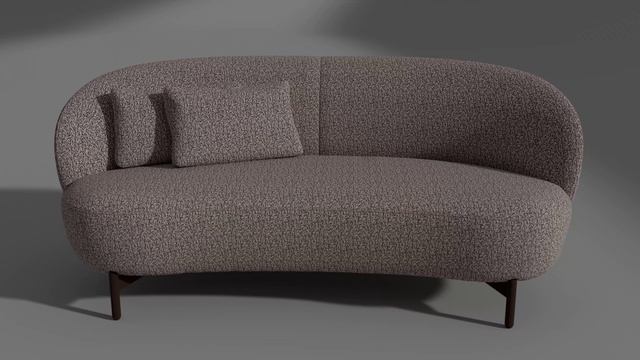 3D софа луна