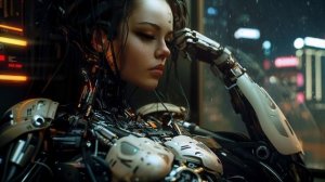 Finding Bliss Above a Neon Rain Cyberpunk City – Blade Runner inspired Ambient Music-(1080p25)