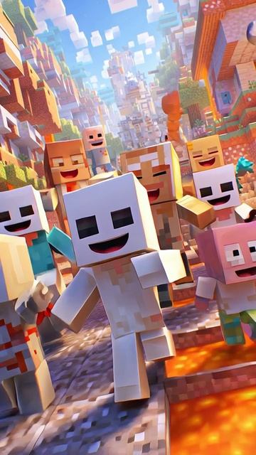 Добрый смешной детский видеоролик про майнкрафт