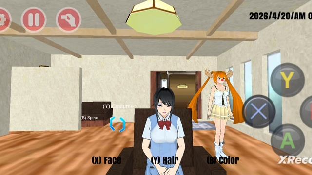 обзор на мод High School Simulator 2018 у меня там некоторые слова не записались