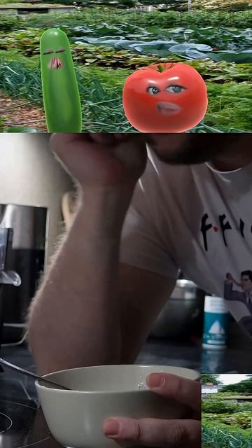 Когда овощи восстают против тебя! #shorts #sleduck #vtuber #кукинг #memes #moments #юмор