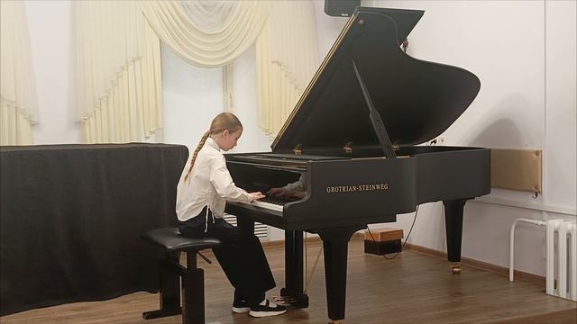 И.С.Бах Маленькая прелюдия до мин исп. Рогова Елизавета 5 кл. преп. Маслова К.В.