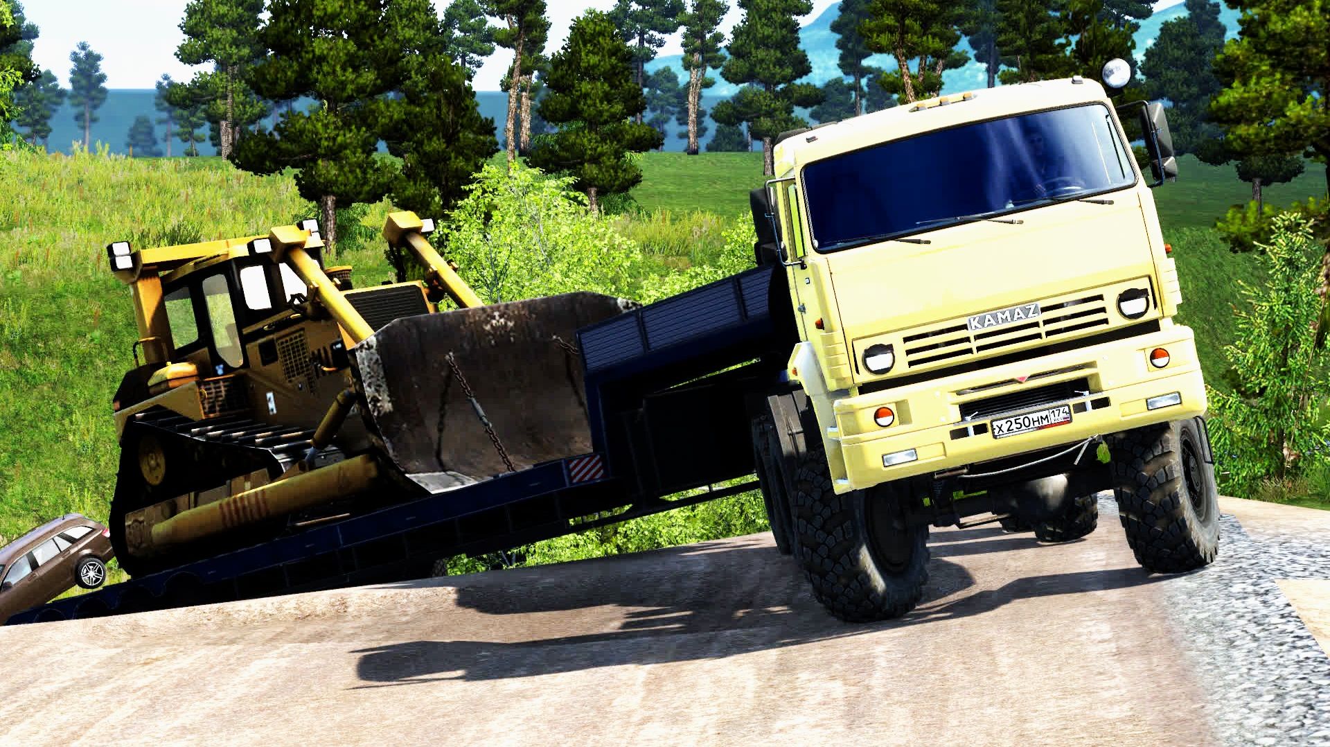 632 / ETS2 1.53 / Суровая Россия Забайкалье 