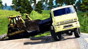 632 / ETS2 1.53 / Суровая Россия Забайкалье "R7" / КАМАЗ 65225 БАТЫР