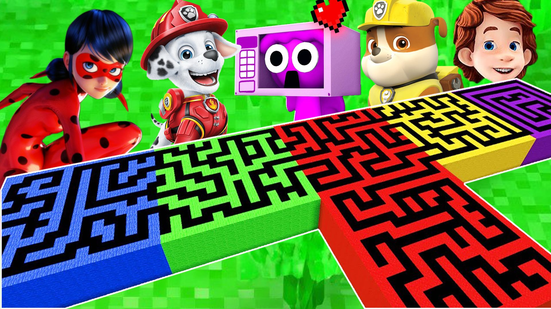 ВЫБЕРИ ПРАВИЛЬНЫЙ ЛАБИРИНТ ЧТОБЫ ВЫЖИТЬ В МАЙНКРАФТ