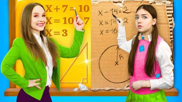 Популярная Студентка VS Ботанша  Как Выжить Ботанше В Колледже