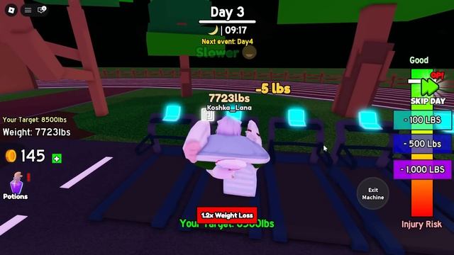 ХУДЕЕМ ЗА 24 ДНЯ! Roblox 24 Days To Lose Weight