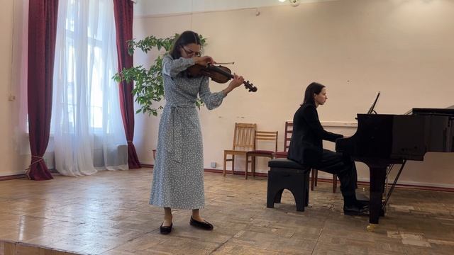 С. Прокофьев, Концерт для скрипки с оркестром N1, I часть. Чапкевич Мишель