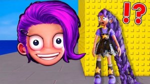 ЛИЛИ ЛАВБРЕЙДЗ ИГРАЕТ В ПОБЕГ ОТ LILY HEAD В ROBLOX (ОББИ) ИГРАМ В РОБЛОКС