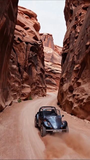 Путешествие по каньону на внедорожнике #приключение #природа #пейзажи