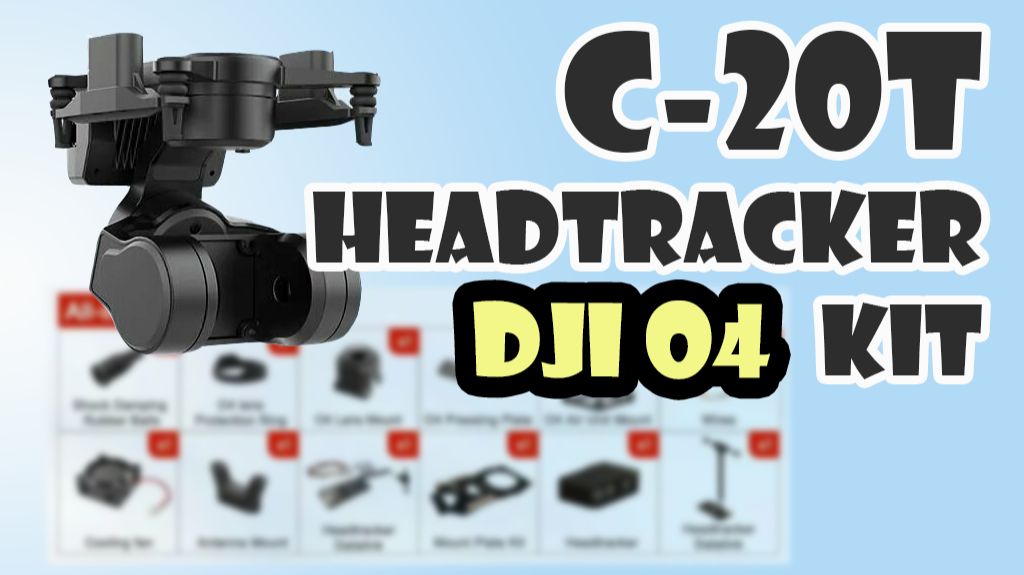 Хедтрекер для DJI Goggles 3 и не только [ОБЗОР AllXF C-20T]